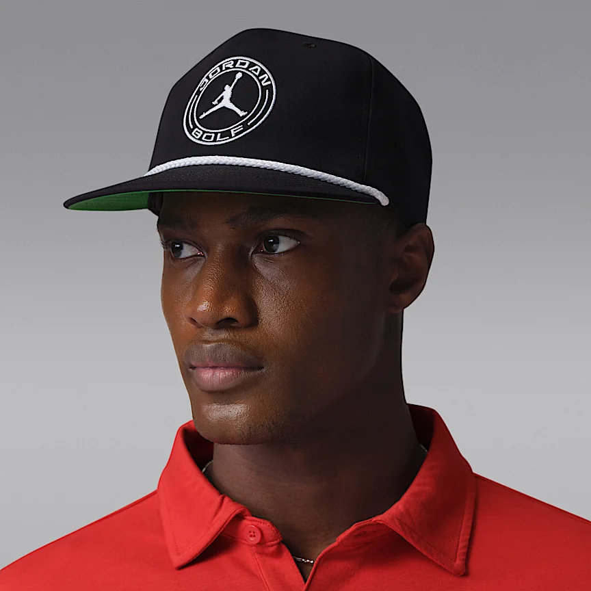 NIKE Jordan Pro — Structured Dri-FIT Flat-Brim Golf Hat