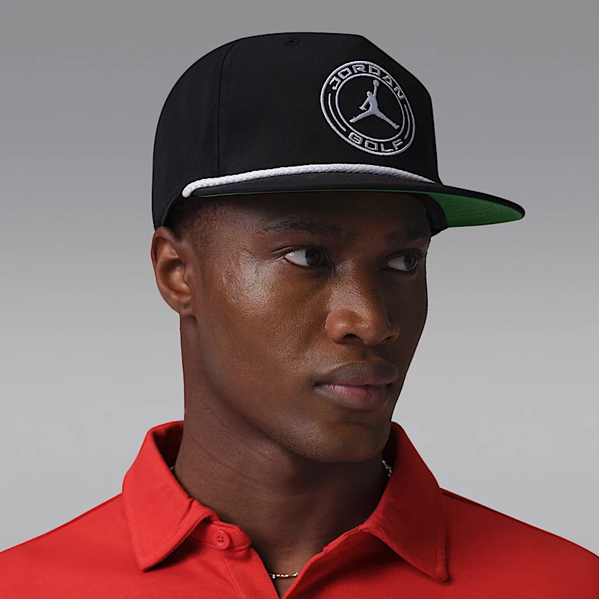 NIKE Jordan Pro — Structured Dri-FIT Flat-Brim Golf Hat - Image 3