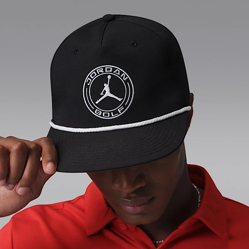 NIKE Jordan Pro — Structured Dri-FIT Flat-Brim Golf Hat - Image 4