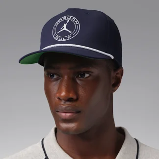 NIKE Jordan Pro — Structured Dri-FIT Flat-Brim Golf Hat