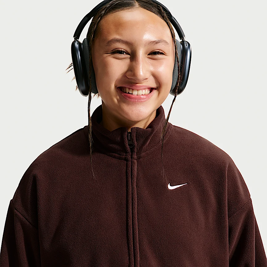NIKE スポーツウェア — ジュニア (ガールズ) フリース ロングスリーブ トップス - Image 3