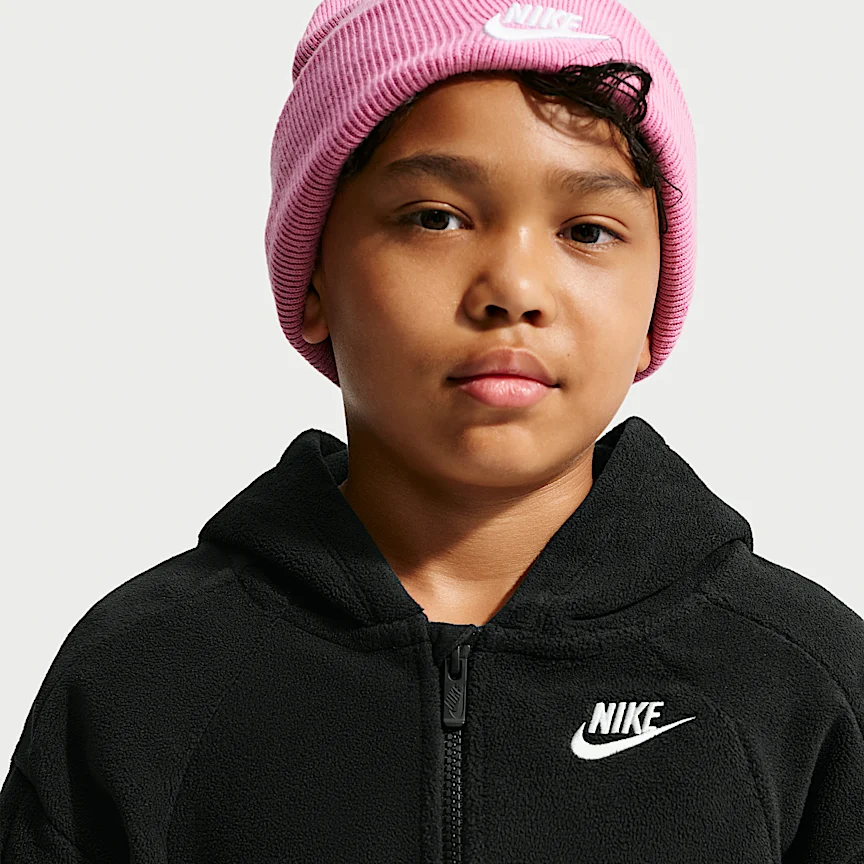 NIKE クラブ フリース — ジュニア ウィンタライズド フルジップ パーカー - Image 3