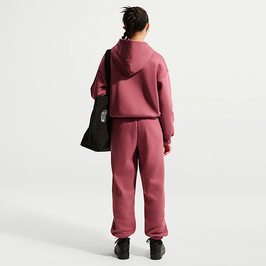 NIKE スポーツウェア スタジオ フリース — ジュニア (ガールズ) オーバーサイズド フルジップ パーカー - Image 5
