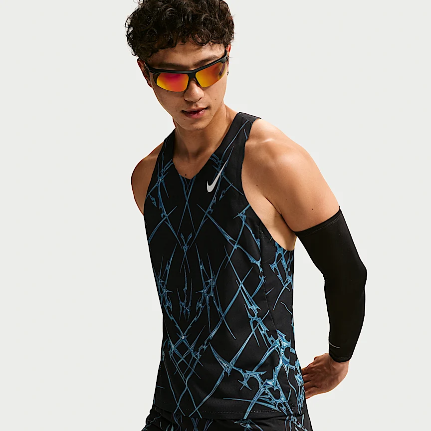 NIKE AeroSwift — メンズ Dri-FIT ADV プリント ランニングショートパンツ - Image 4