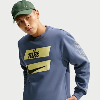 NIKE クラブ — メンズ フリース クルーネック スウェットシャツ