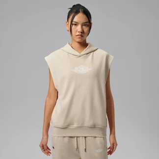 NIKE ジョーダン フライト フリース — ウィメンズ フレンチテリー ショートスリーブ パーカー