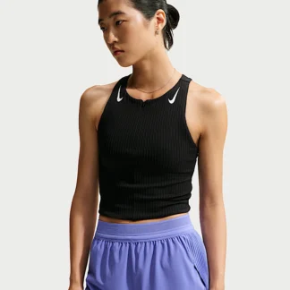NIKE エアロスイフト — ウィメンズ Dri-FIT ADV クロップド ランニングタンクトップ ポケット付き