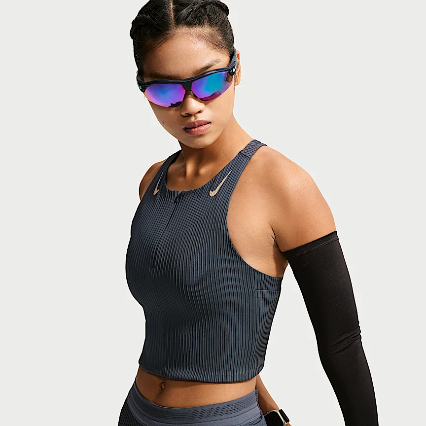 NIKE エアロスイフト "Keely Hodgkinson" — ウィメンズ Dri-FIT ADV クロップド ランニングタンクトップ - Image 3