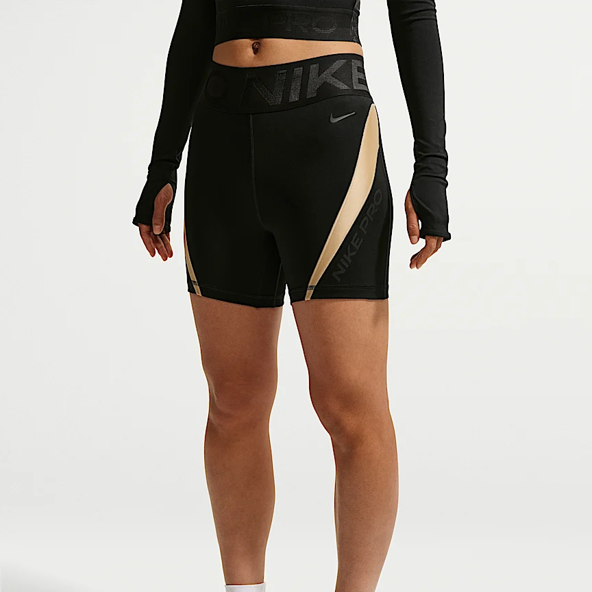 NIKE プロ スカルプト "Keely Hodgkinson" — ウィメンズ Dri-FIT ハイウエスト 13cm バイカーショートパンツ - Image 2