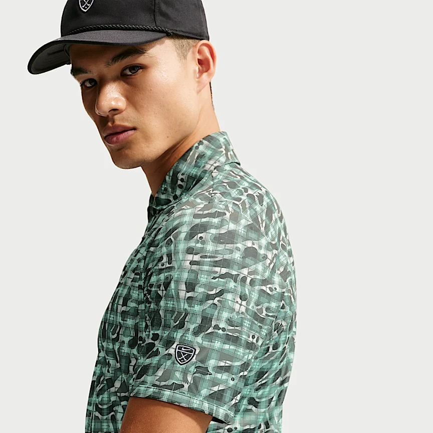 NIKE パー — メンズ Dri-FIT タータン カモ プリント ゴルフポロ - Image 2
