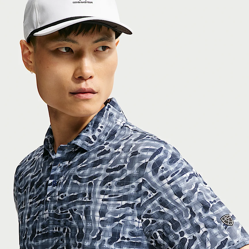 NIKE パー — メンズ Dri-FIT タータン カモ プリント ゴルフポロ - Image 2