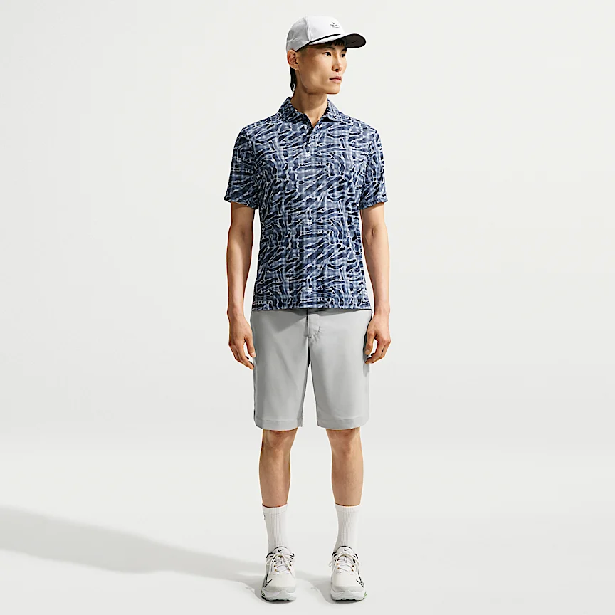 NIKE パー — メンズ Dri-FIT タータン カモ プリント ゴルフポロ - Image 4