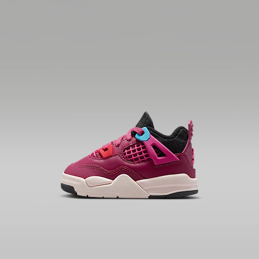 NIKE Jordan 4 Retro "She's A Star" — Baby/Toddler Shoes