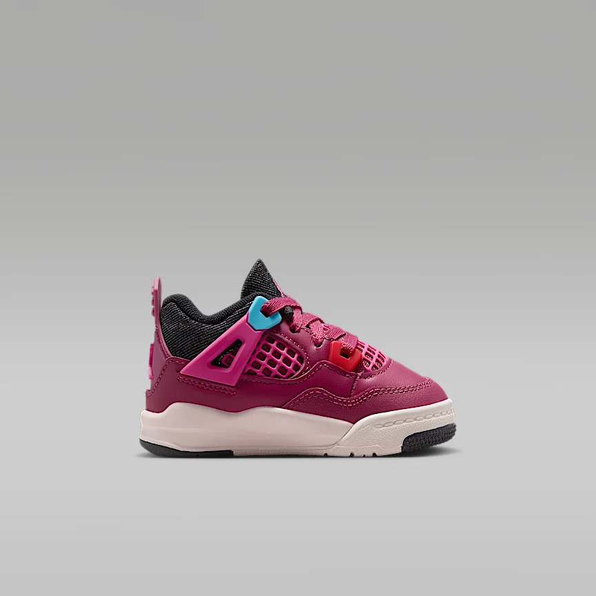 NIKE Jordan 4 Retro "She's A Star" — Baby/Toddler Shoes - Image 3