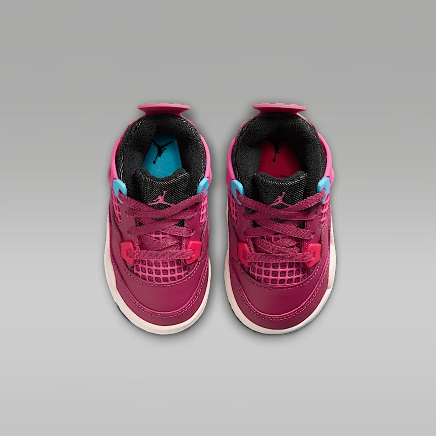 NIKE Jordan 4 Retro "She's A Star" — Baby/Toddler Shoes - Image 4