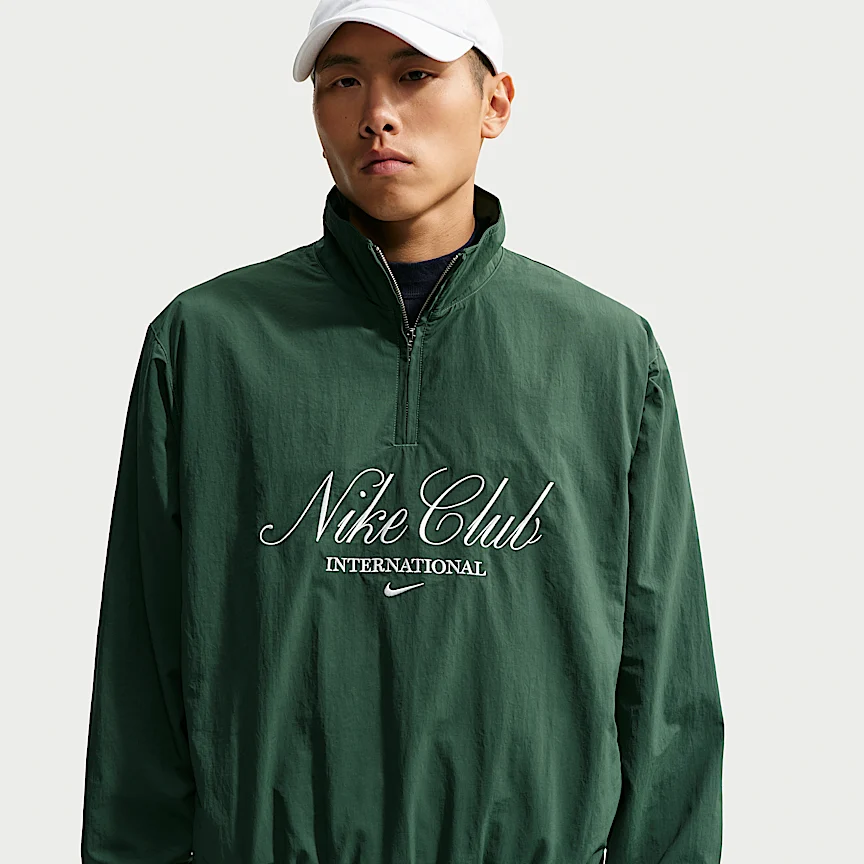 NIKE クラブ — メンズ 1/2ジップ ジャケット