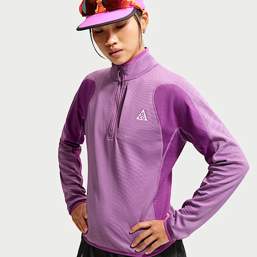NIKE ACG "Wolf Grid" — ウィメンズ Therma-FIT ハーフジップ ハイキングトップス - Image 3