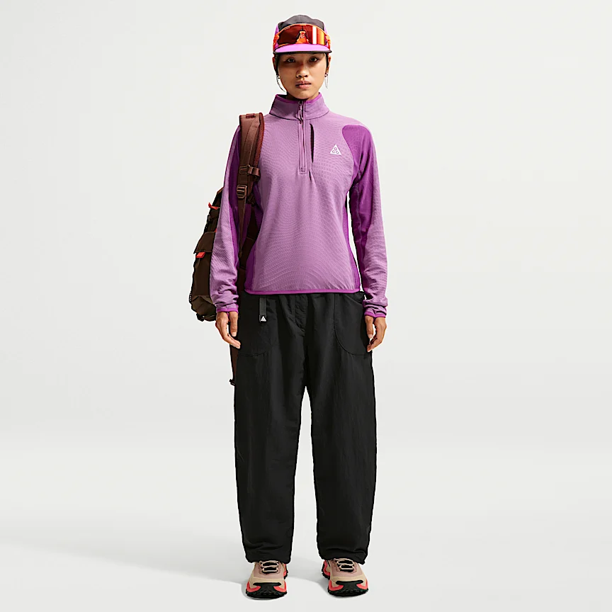 NIKE ACG "Wolf Grid" — ウィメンズ Therma-FIT ハーフジップ ハイキングトップス - Image 4