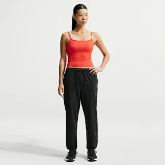 NIKE プロ — ウィメンズ Dri-FIT ミッドライズ フルレングス ウーブン パンツ