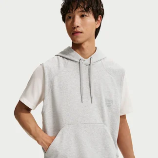 NIKE N.A.C. — メンズ Dri-FIT フリース スリーブレス トレーニング パーカー