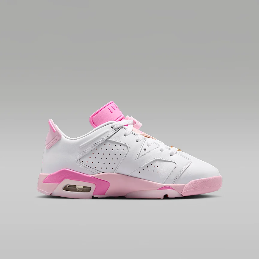 NIKE エア ジョーダン 6 レトロ LOW "China Rose" — ジュニア シューズ - Image 3