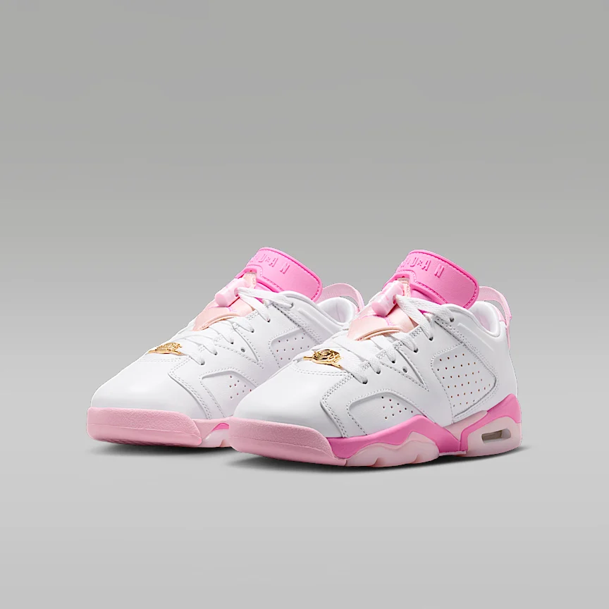 NIKE エア ジョーダン 6 レトロ LOW "China Rose" — ジュニア シューズ - Image 5