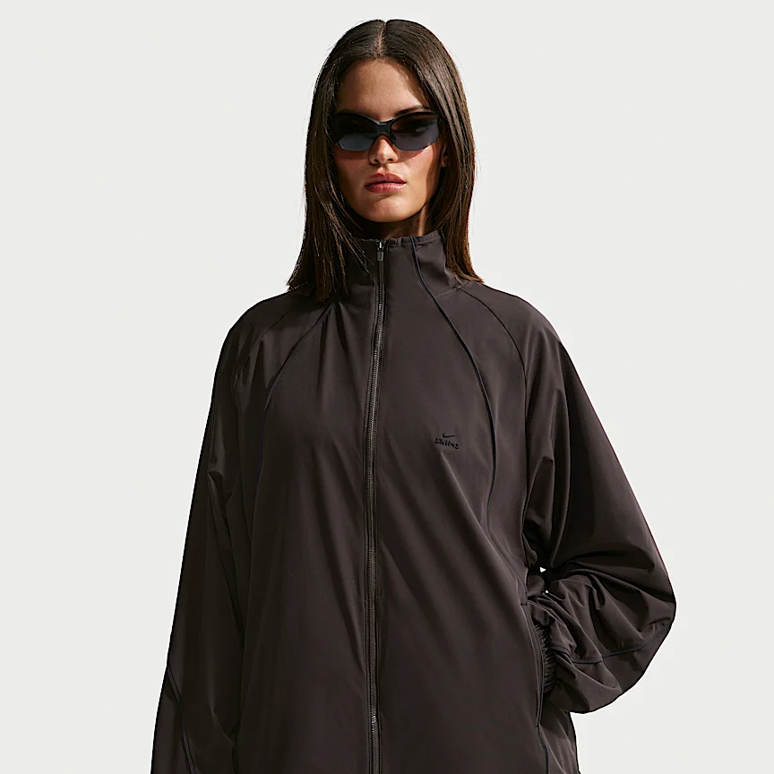 NIKE NikeSKIMS Stretch Nylon — Women's Oversized Jacket