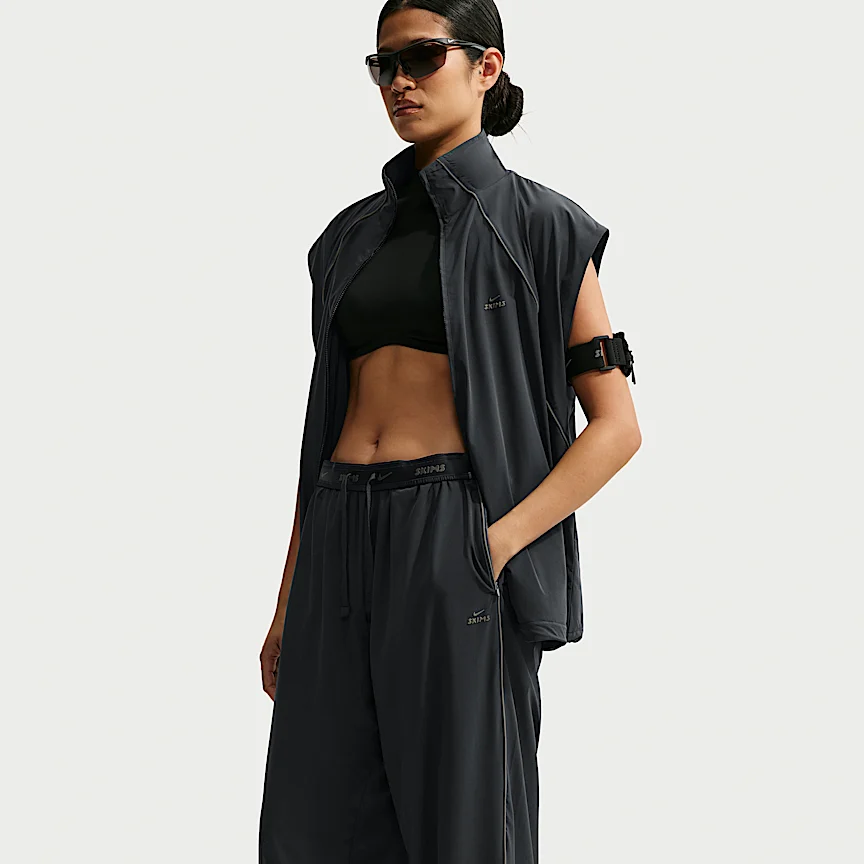 NIKE NikeSKIMS Stretch Nylon — Women's Oversized Pants - Image 4