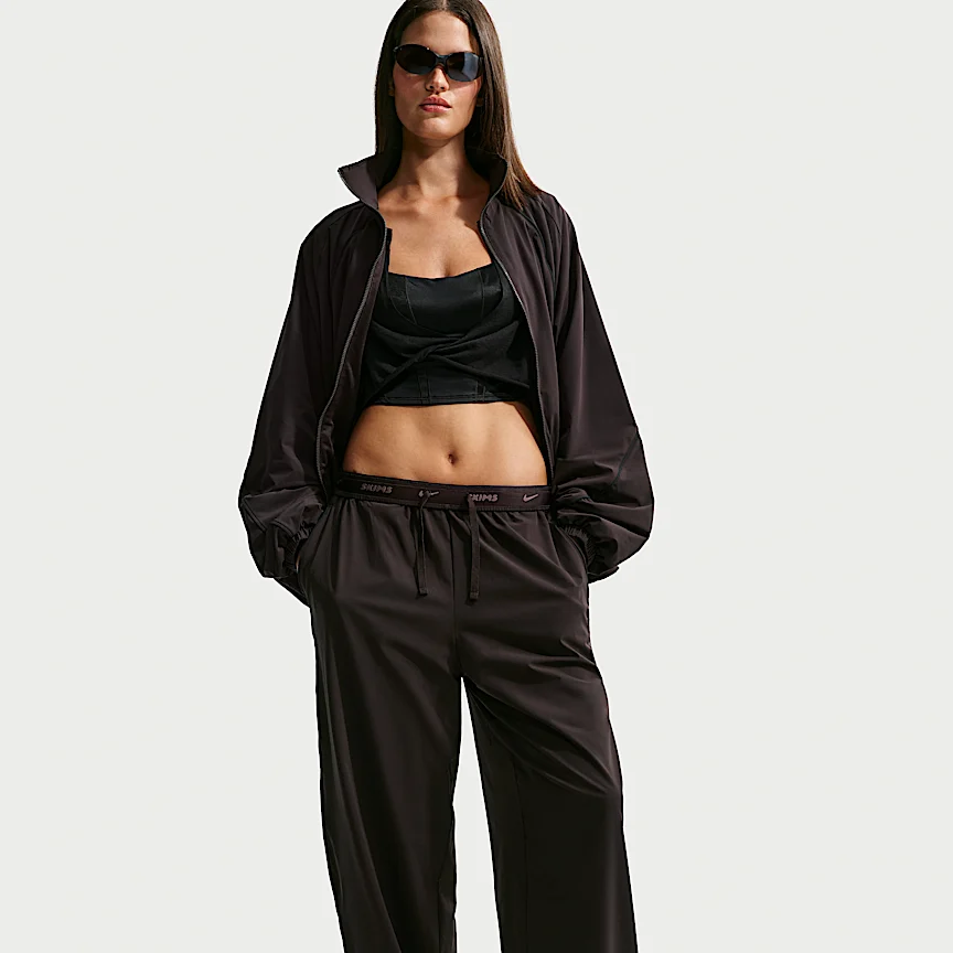 NIKE NikeSKIMS Stretch Nylon — Women's Oversized Pants - Image 4