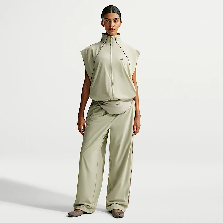 NIKE NikeSKIMS Stretch Nylon — Women's Oversized Pants