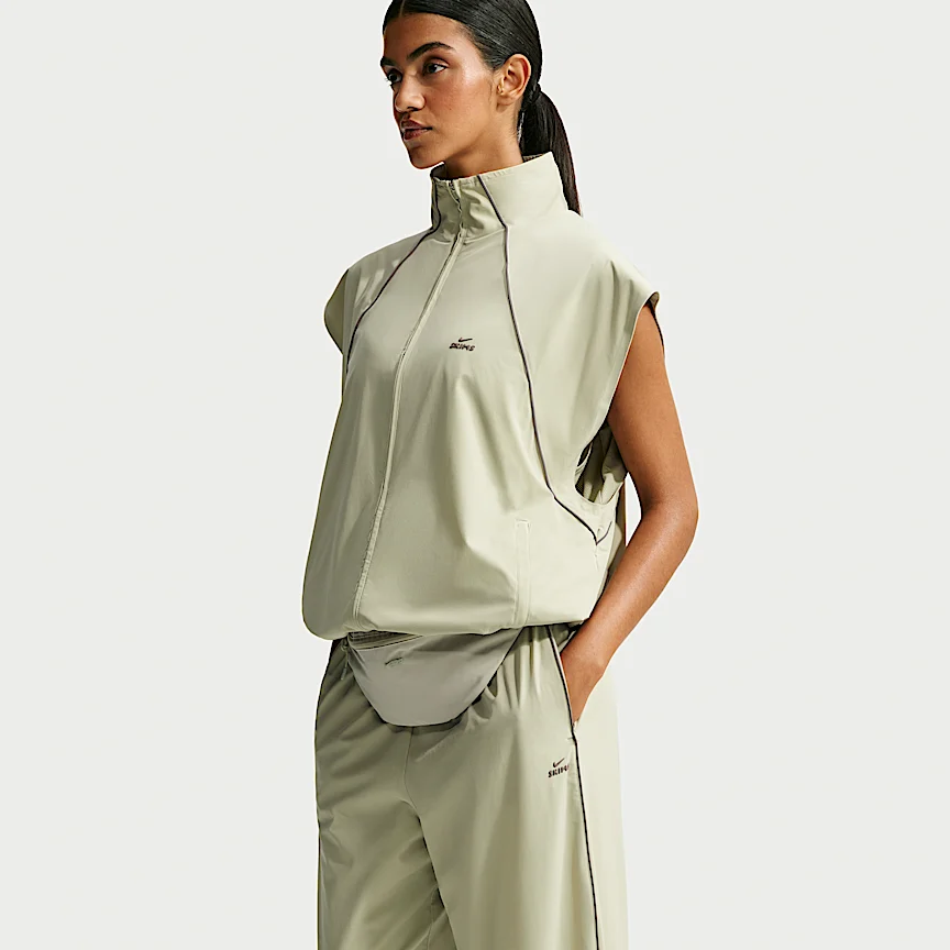 NIKE NikeSKIMS Stretch Nylon — Women's Oversized Pants - Image 4