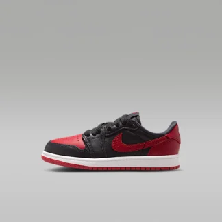 NIKE Jordan 1 Retro Low OG "Banned" — Little Kids' Shoes