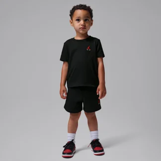 NIKE ジョーダン — ベビー ツーピース ブルックリン ショートパンツ セットアップ