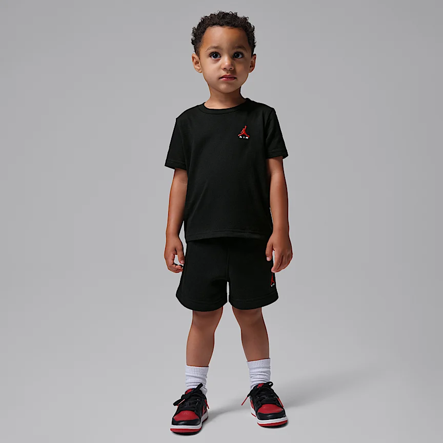 NIKE ジョーダン — ベビー ツーピース ブルックリン ショートパンツ セットアップ