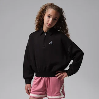 NIKE ジョーダン シーズ オールスター — ジュニア ハーフジップ トップ