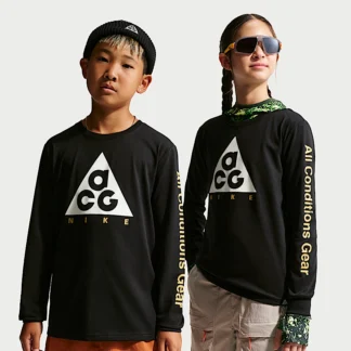 NIKE ACG — ジュニア Dri-FIT ロングスリーブ Tシャツ