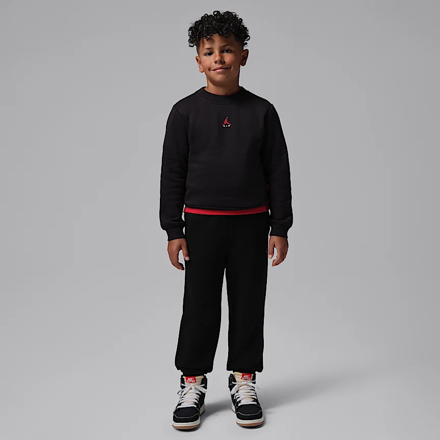 NIKE ジョーダン — リトルキッズ ブルックリン フレンチテリー ジョガーパンツ - Image 6