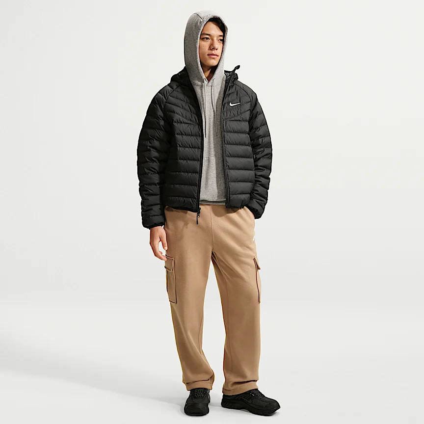 NIKE ウィンドランナー — メンズ ライトウェイト ダウン マイクロチャネル ジャケット - Image 4