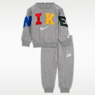 NIKE  — ベビー フリース クルー アンド ジョガーパンツ セットアップ