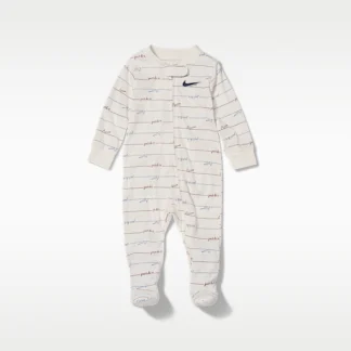 NIKE レディ、セット、グロー！ — ベビー（0～9か月）フーテッド カバーオール