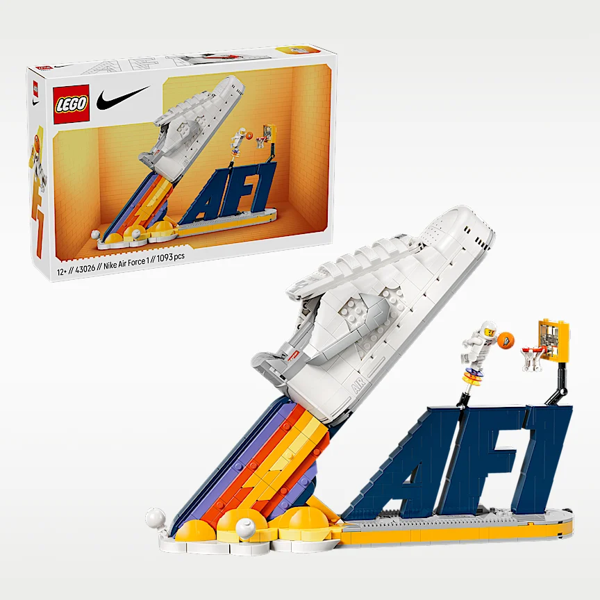 NIKE エア フォース 1 x LEGO® コレクション — スニーカー組立キット 限定ミニフィギュア付き - Image 2