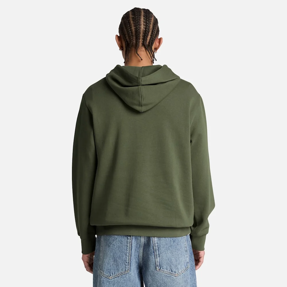 Timberland Байгалийн зурагтай даавуун малгайтай цамц - Image 3