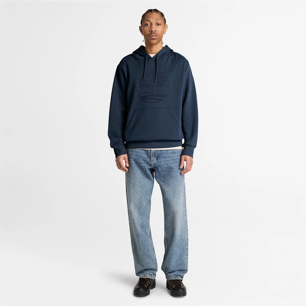 Timberland Модны логотой, хөвөн дотортой эрэгтэй юүдэнтэй цамц - Image 2