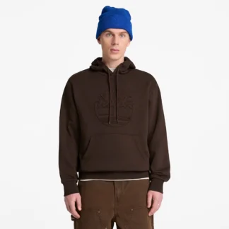 Timberland Модны логотой, хөвөн гогцоо дотортой эрэгтэй юүдэнтэй цамц