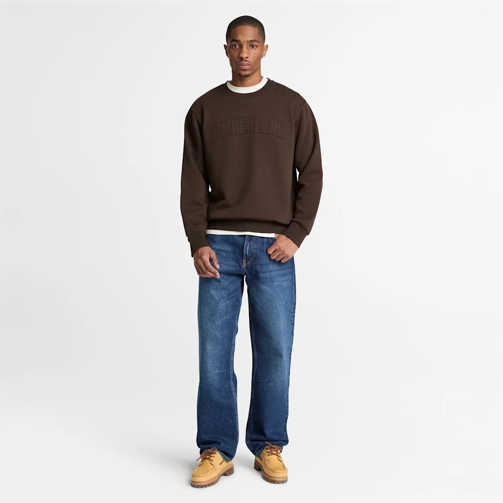 Timberland Унисекс логотой хөвөн даавуун цамц - Image 2
