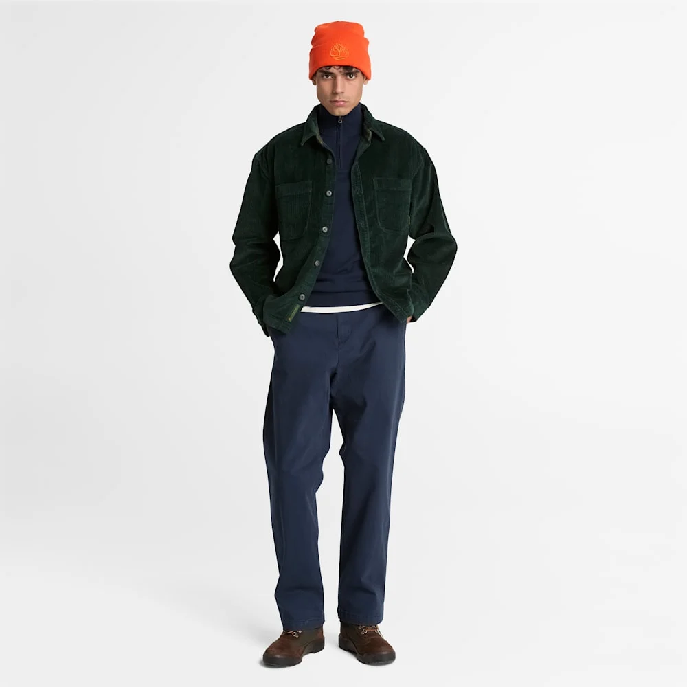 Timberland Эрэгтэй босоо захтай даавуун цамц - Image 2