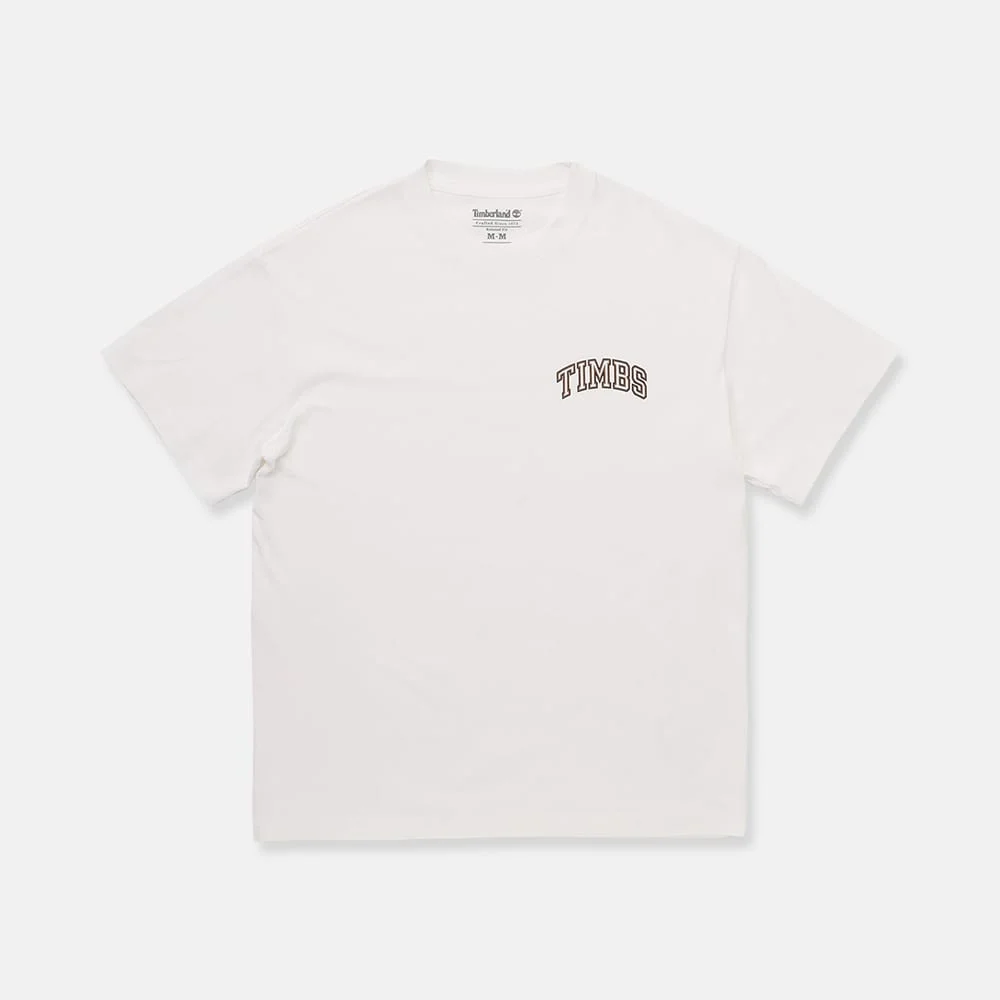 Timberland 半袖 チェスト グラフィック Tシャツ メンズ