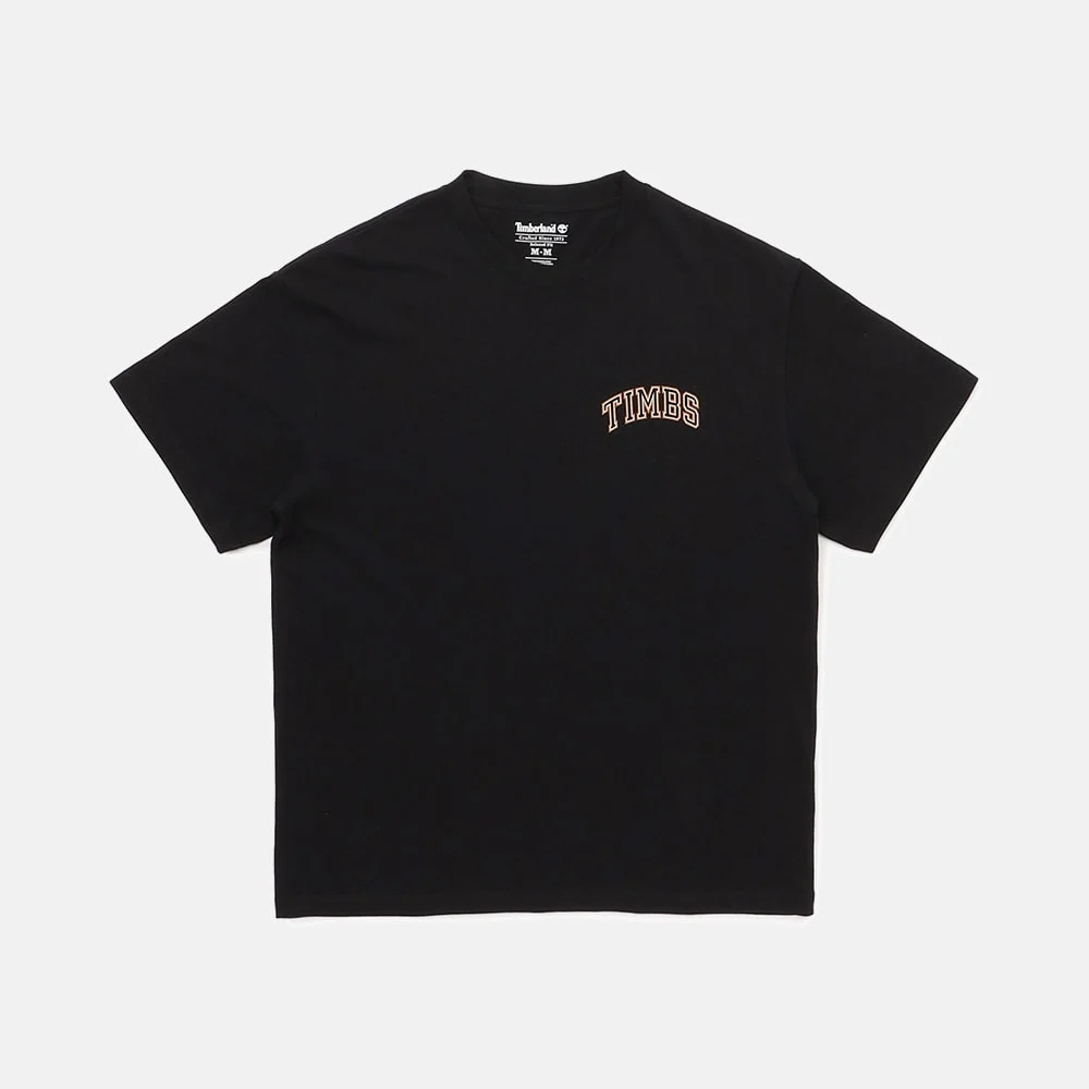 Timberland 半袖 チェスト グラフィック Tシャツ メンズ