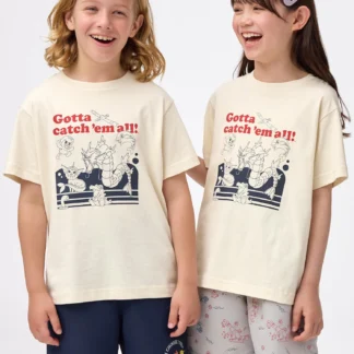 GU KIDSグラフィックT Pokemon