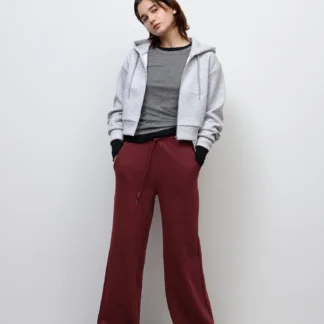 GU スムーススウェットバギーパンツ MN(丈長め)